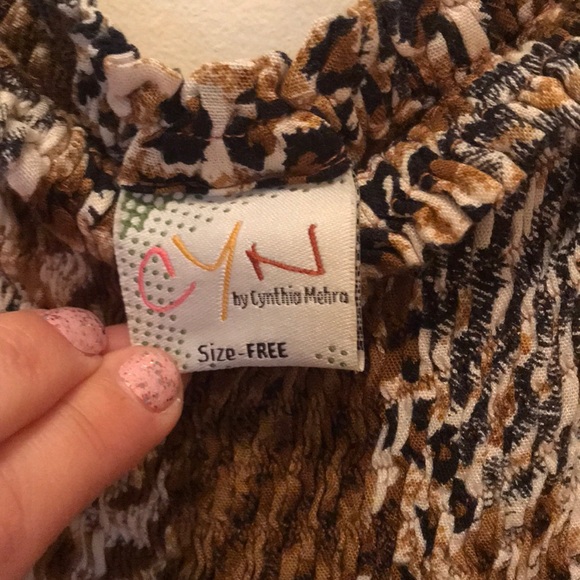 Disney Stretchy one size fits all cheetah dress - Picture 3 of 3